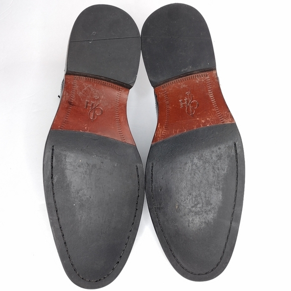 Cole Haan Men's Black Leather Lace-Up Cap Toe Dress Oxford - Picture 9 of 13